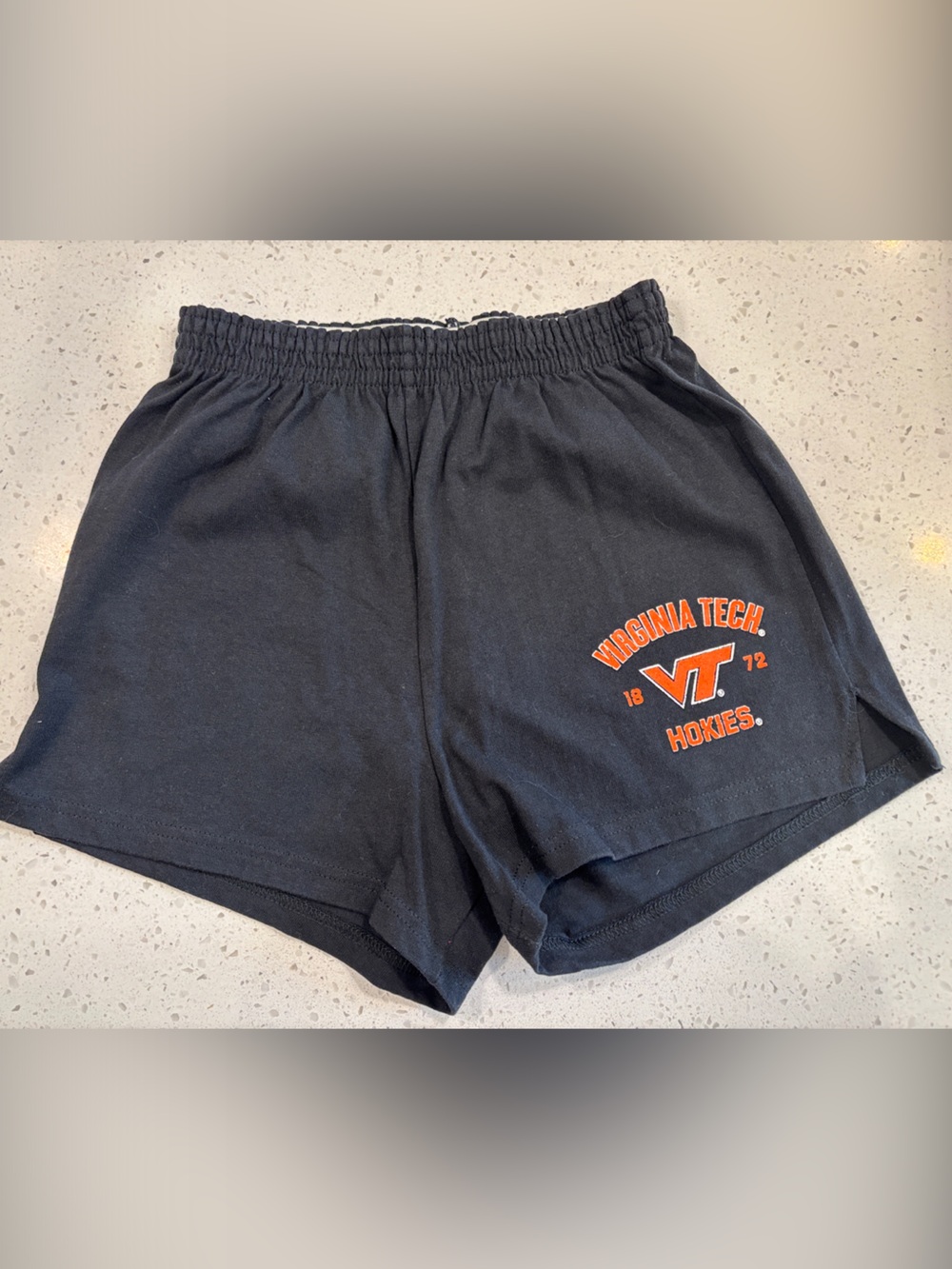Virginia Tech Soffe Black Athletic Shorts